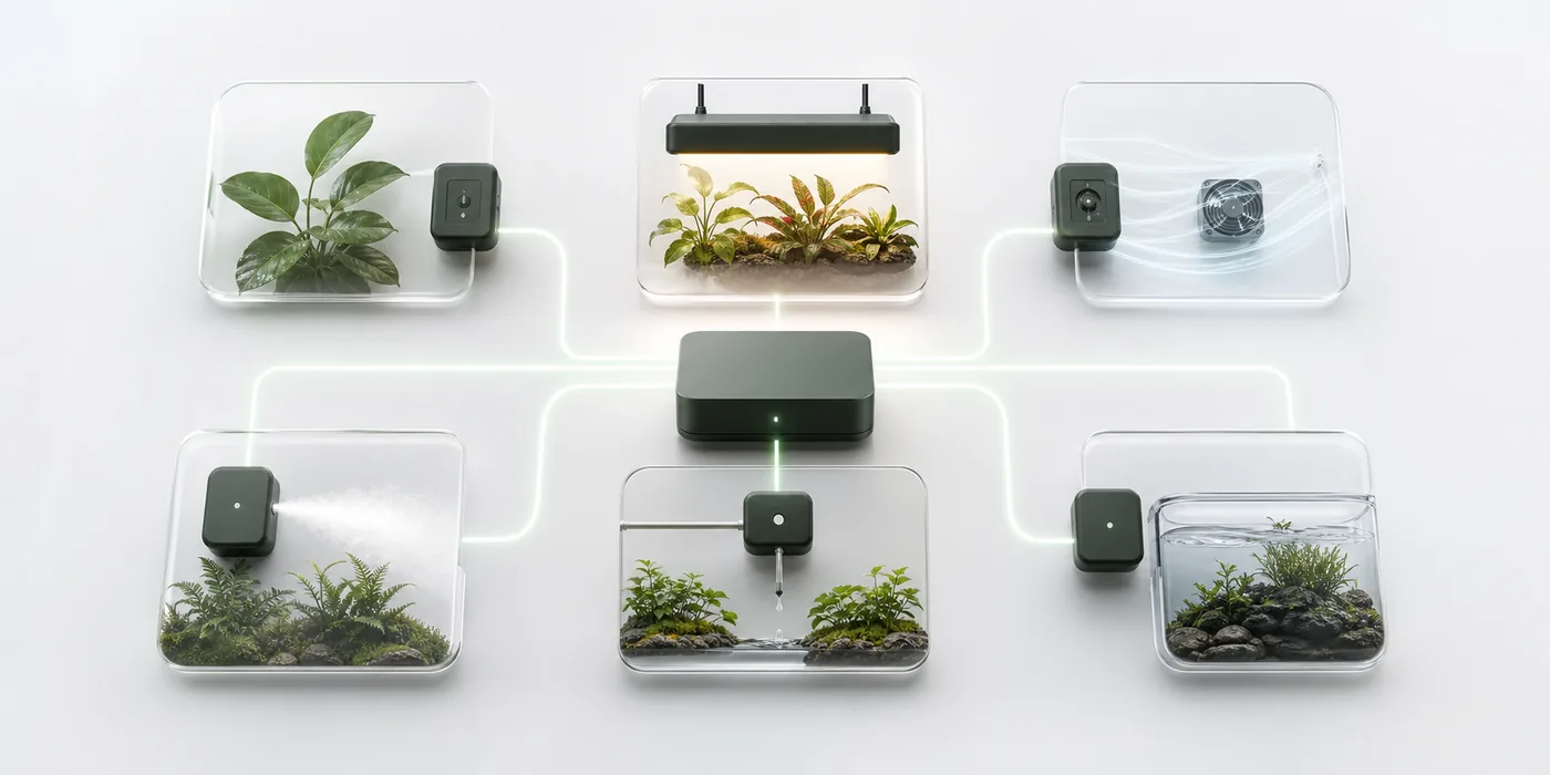 Prepojené schopnosti systému Growmaster GM-1